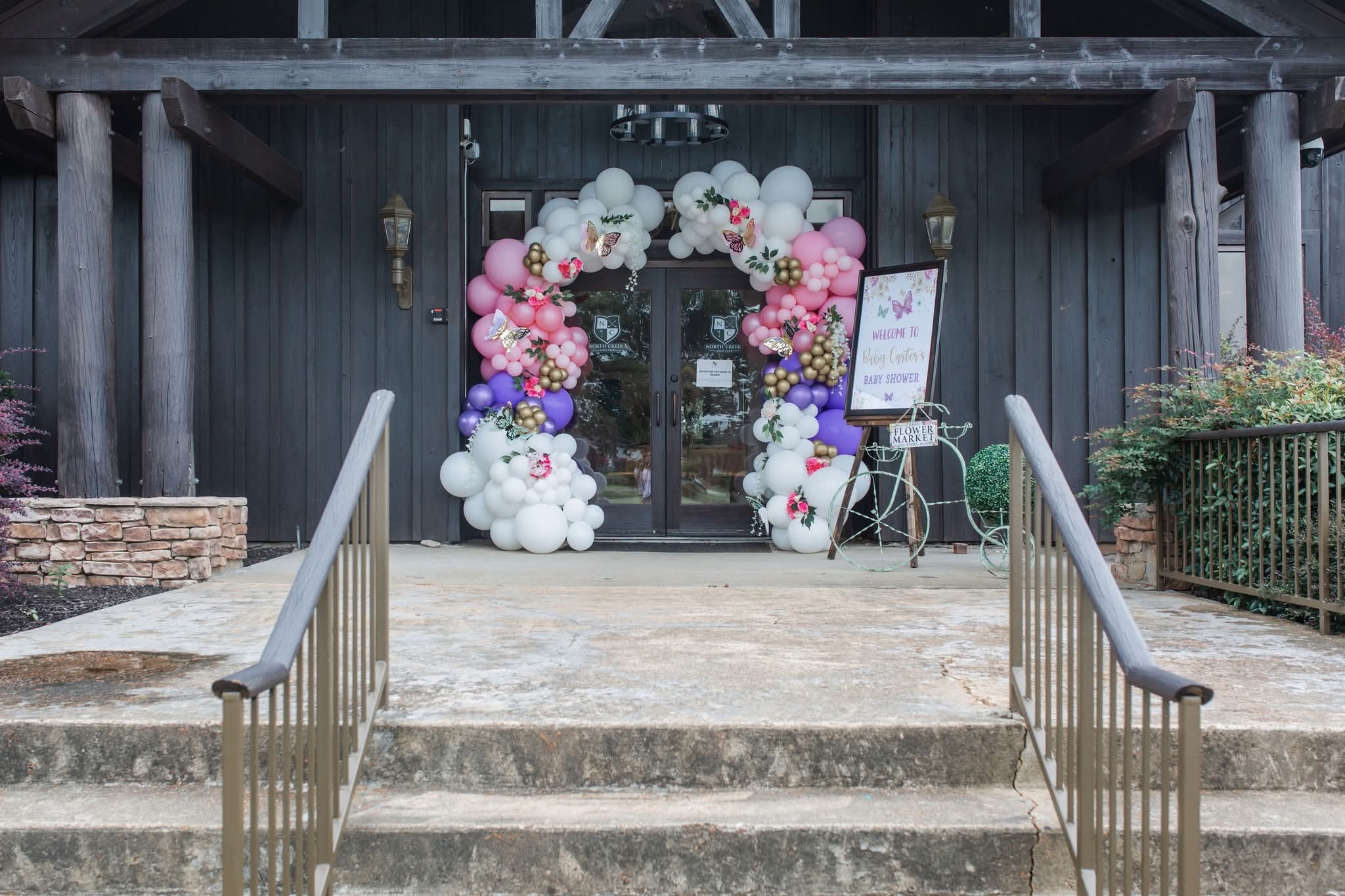 Event entrance at North Creek